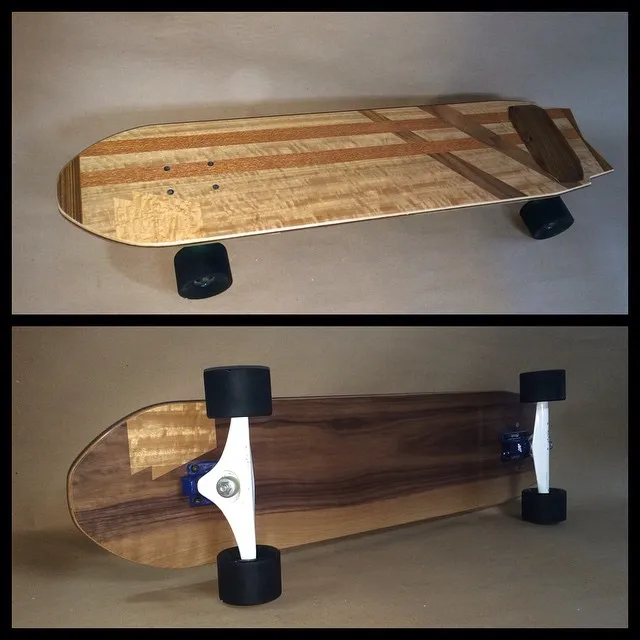 Custom long board made for @project50/50