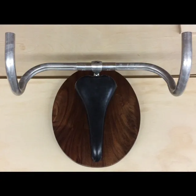 Bike rack plaque. Thanks Chaz @sayleservice for the referral.