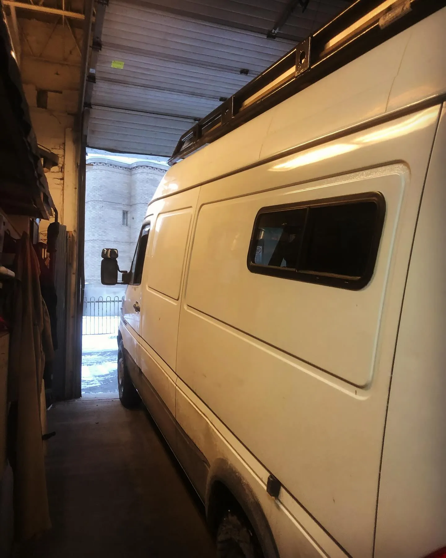 When clients become friends. to one of my favorite Sprinter builds and our little van babe!